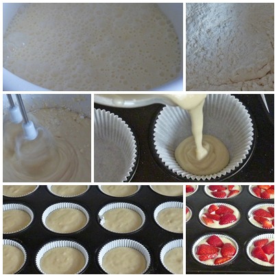 Erdbeermuffins