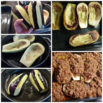 Auberginen gefüllt3