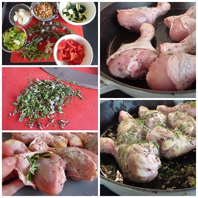 Gemüsepfanne Hähnchen1