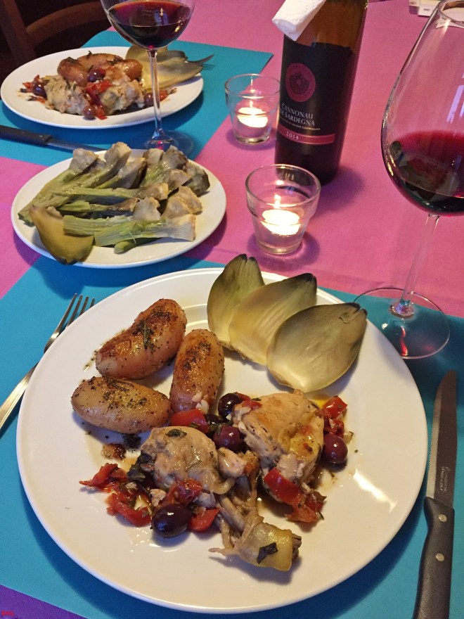 Geschmortes Hühnchen (3)