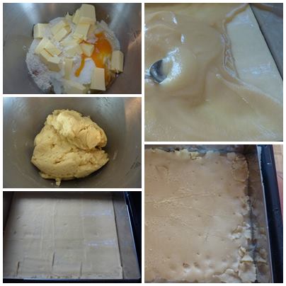 Gedeckter Apfelmuskuchen1