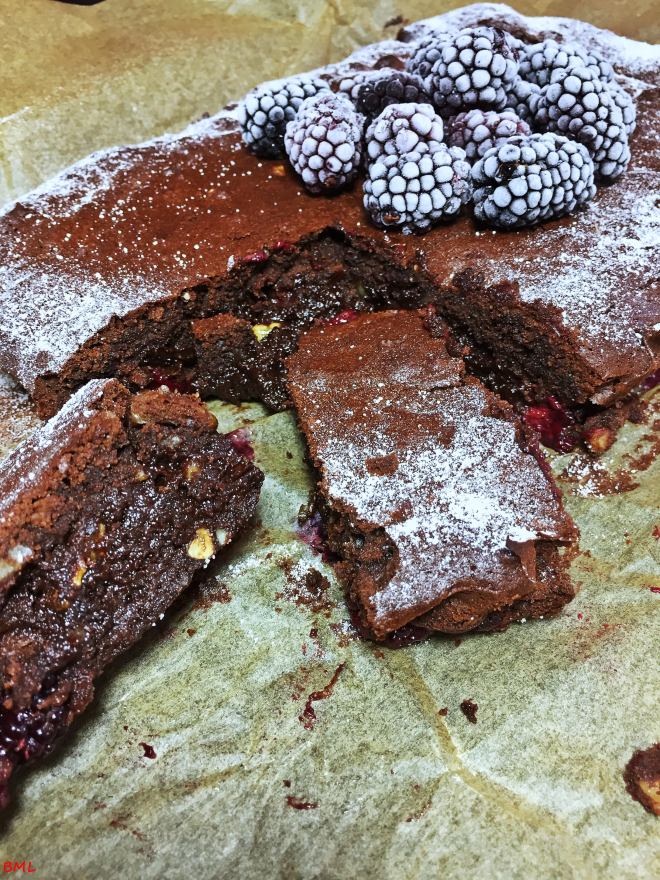 Brombeer-Brownie (1)
