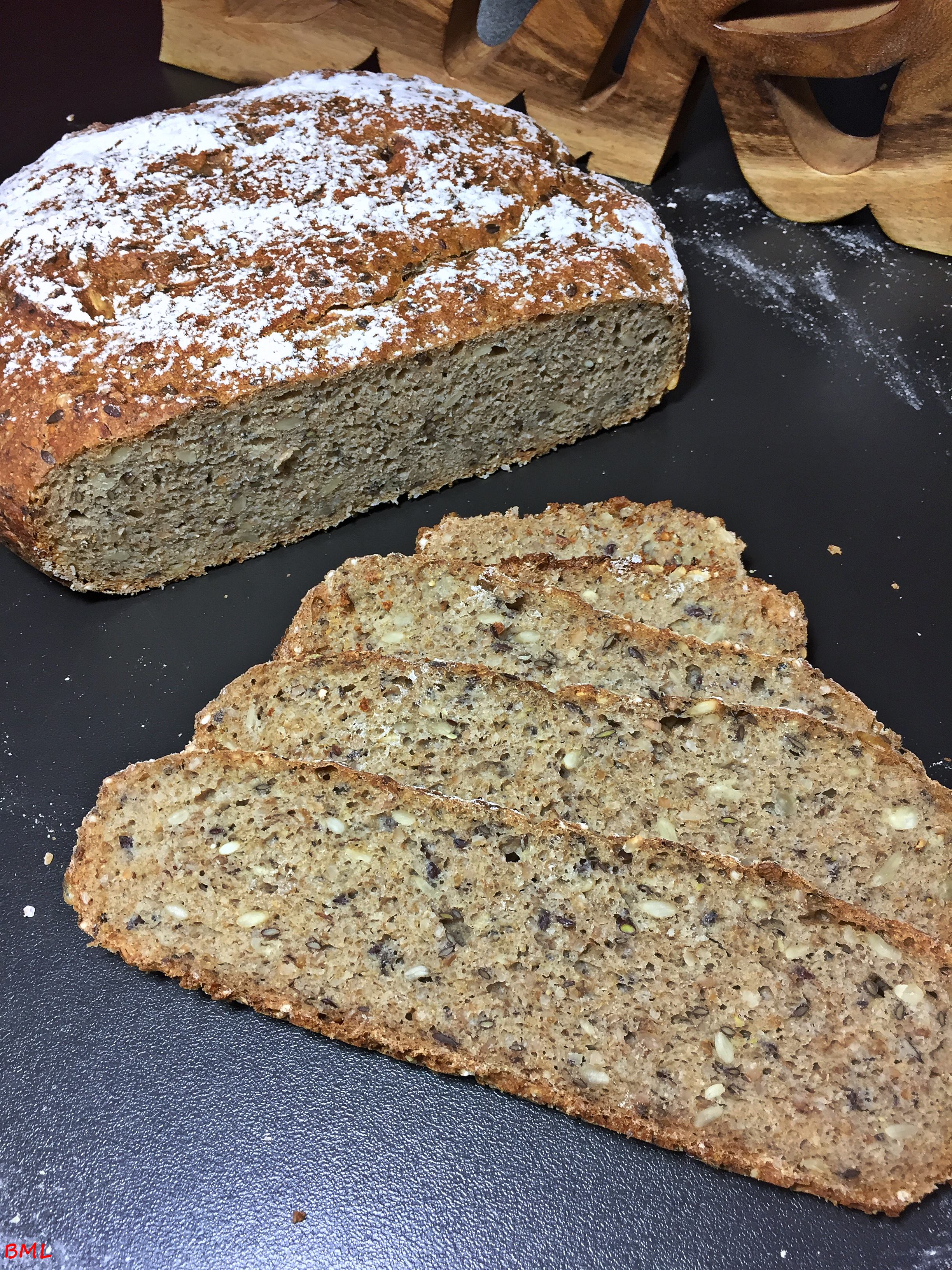 Weizenvollkornbrot mit Saaten…aus dem Topf | Backen mit Leidenschaft Weizenvollkornbrot mit Saaten…aus dem Topf | Backen mit Leidenschaft