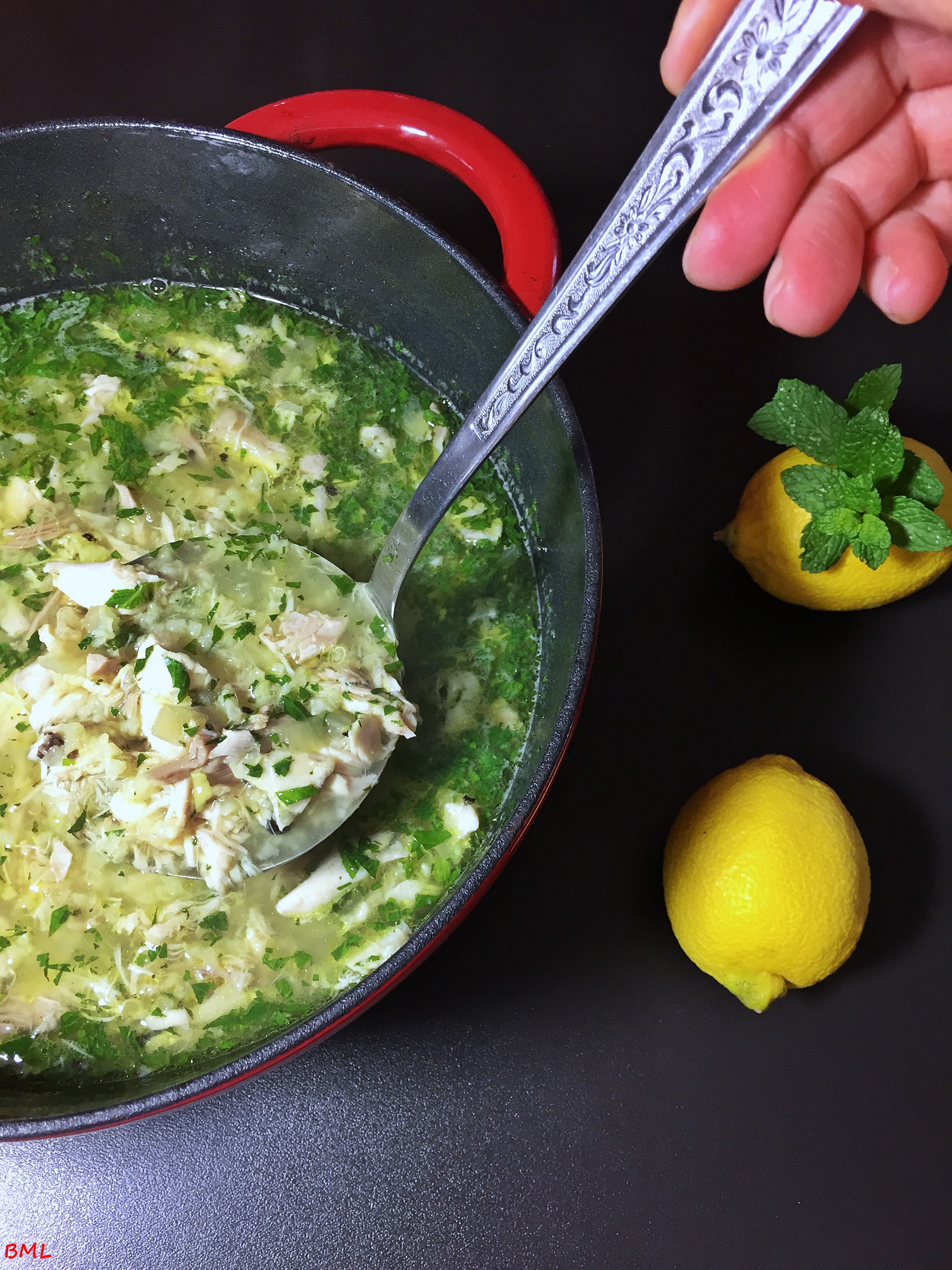 Spanische Hühnersuppe mit Minze und Zitrone…lecker, leicht | Backen mit ... Spanische Hühnersuppe mit Minze und Zitrone…lecker, leicht | Backen mit ...