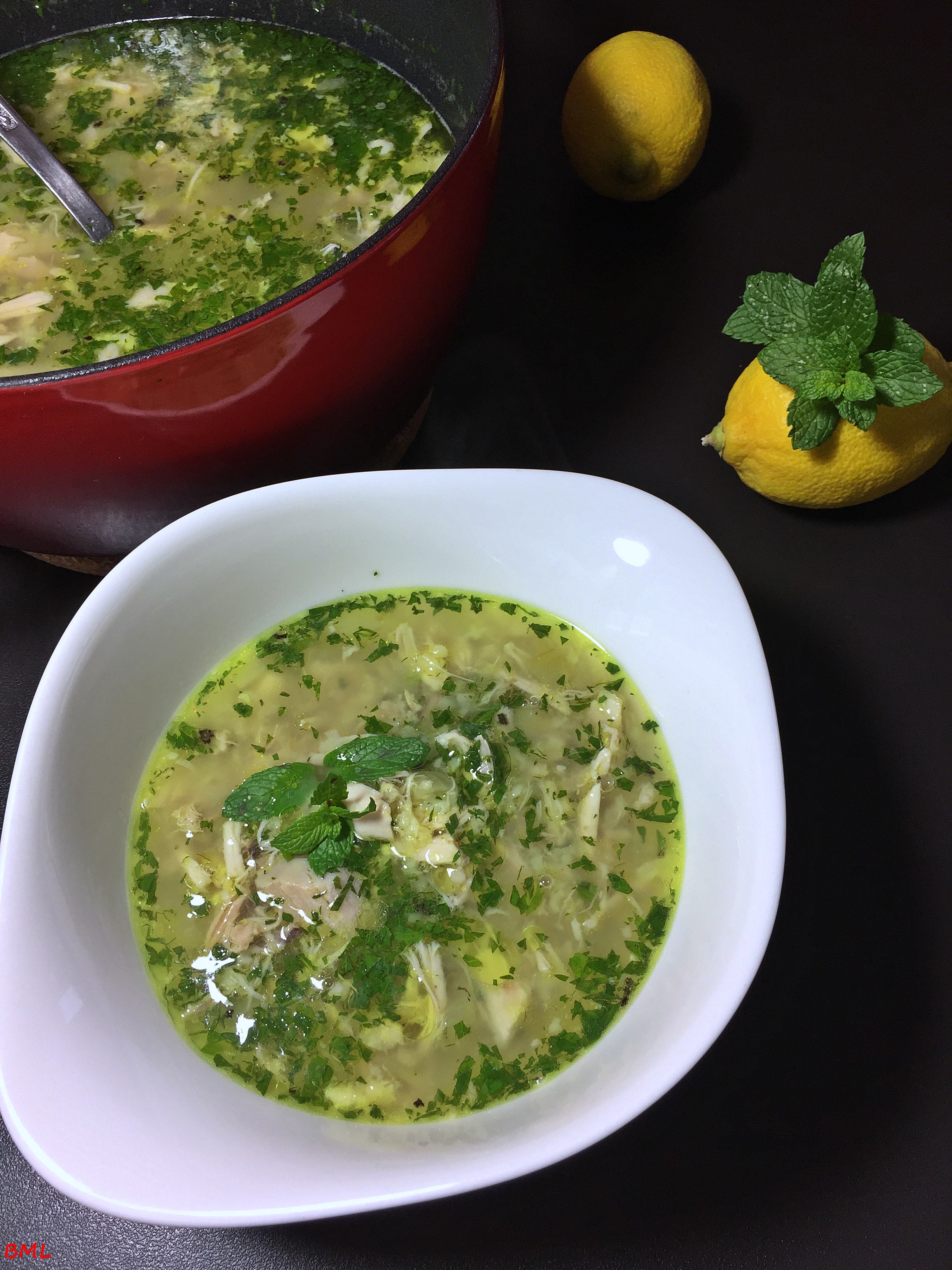 Spanische Hühnersuppe mit Minze und Zitrone…lecker, leicht | Backen mit ... Spanische Hühnersuppe mit Minze und Zitrone…lecker, leicht | Backen mit ...