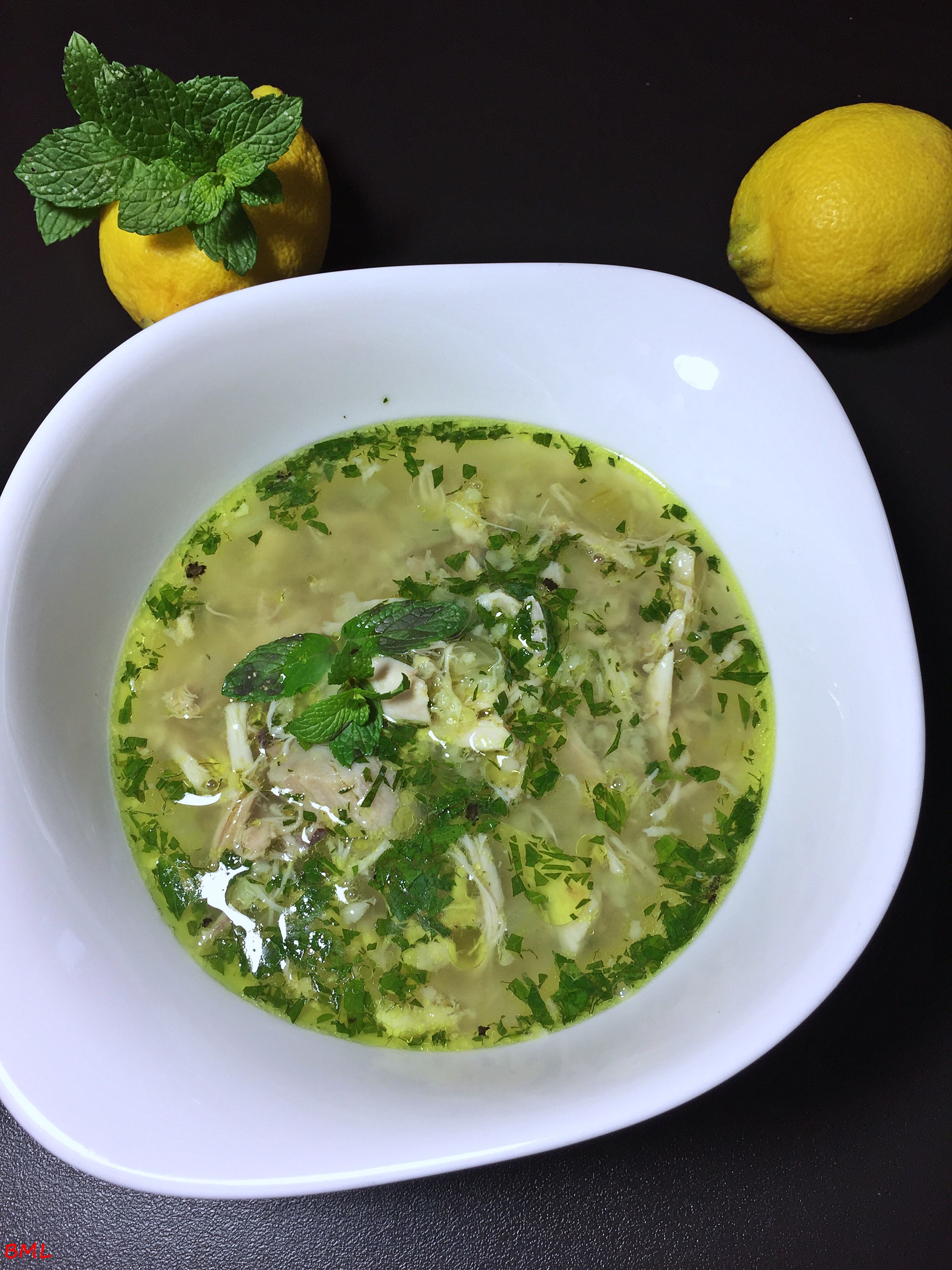 Spanische Hühnersuppe mit Minze und Zitrone…lecker, leicht | Backen mit ... Spanische Hühnersuppe mit Minze und Zitrone…lecker, leicht | Backen mit ...