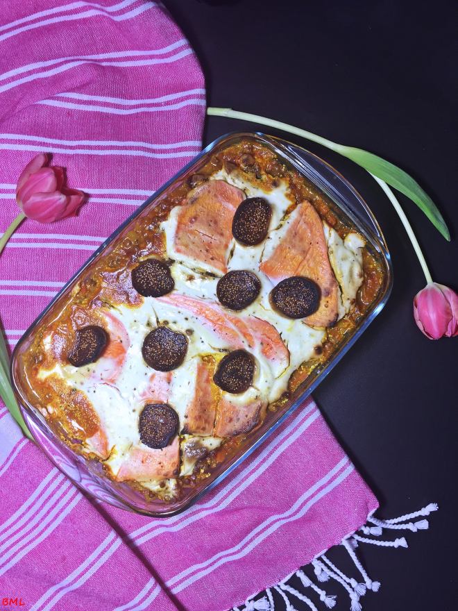 Süsskartoffel-Linsen-Lasagne (2)