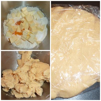 Gedeckter Pfirsichkuchen1