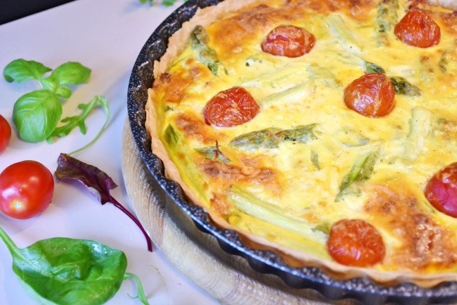 Spargelquiche