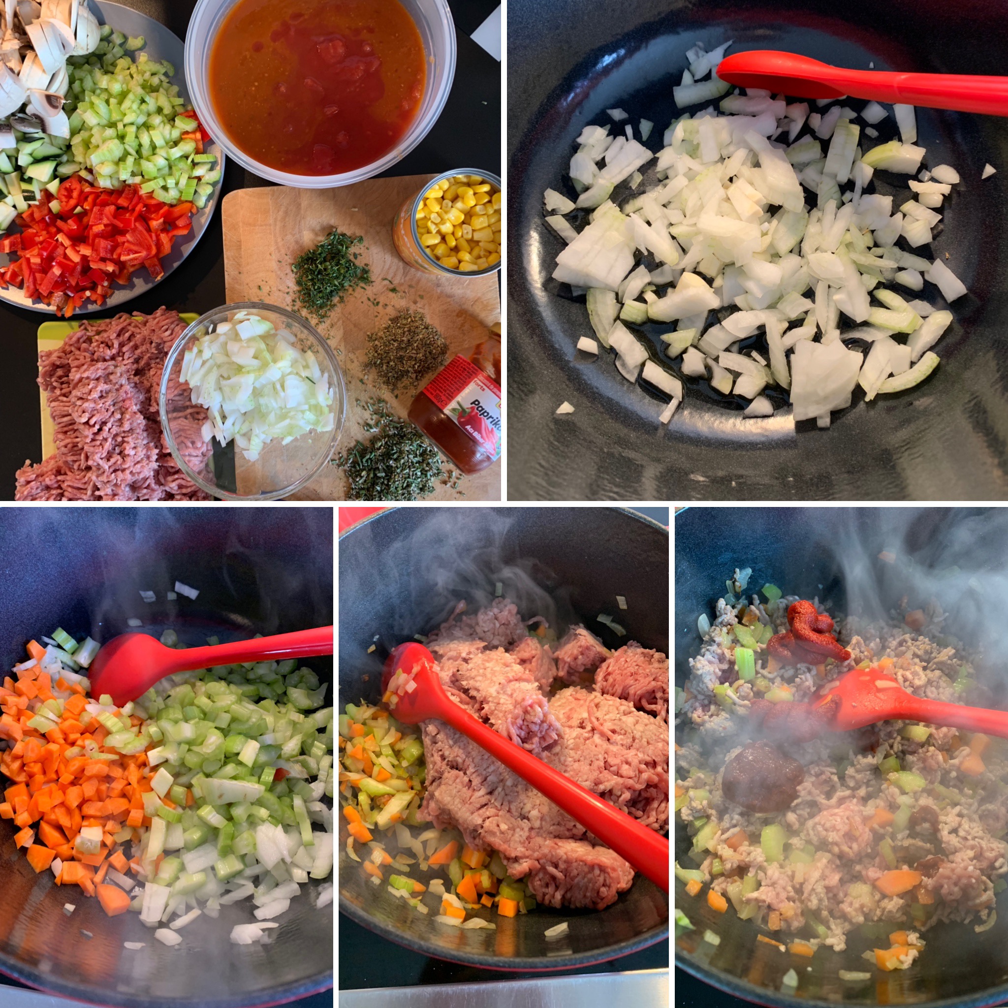 Bolognese-Suppe…herzhafte Hackfleisch-Gemüsesuppe…ein Klassiker in ...