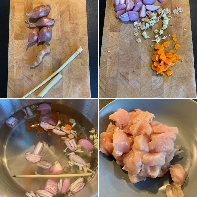 Hähnchen in Kurkuma