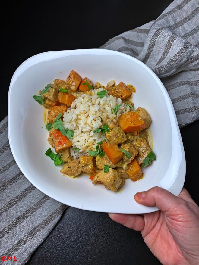 Kürbis-Hähnchenpfanne (15)