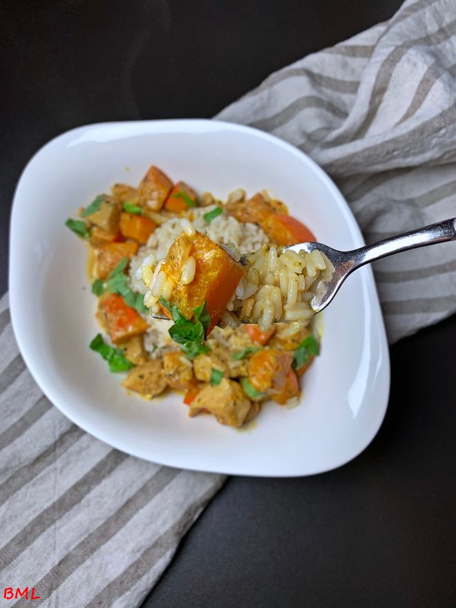 Kürbis-Hähnchenpfanne (19)