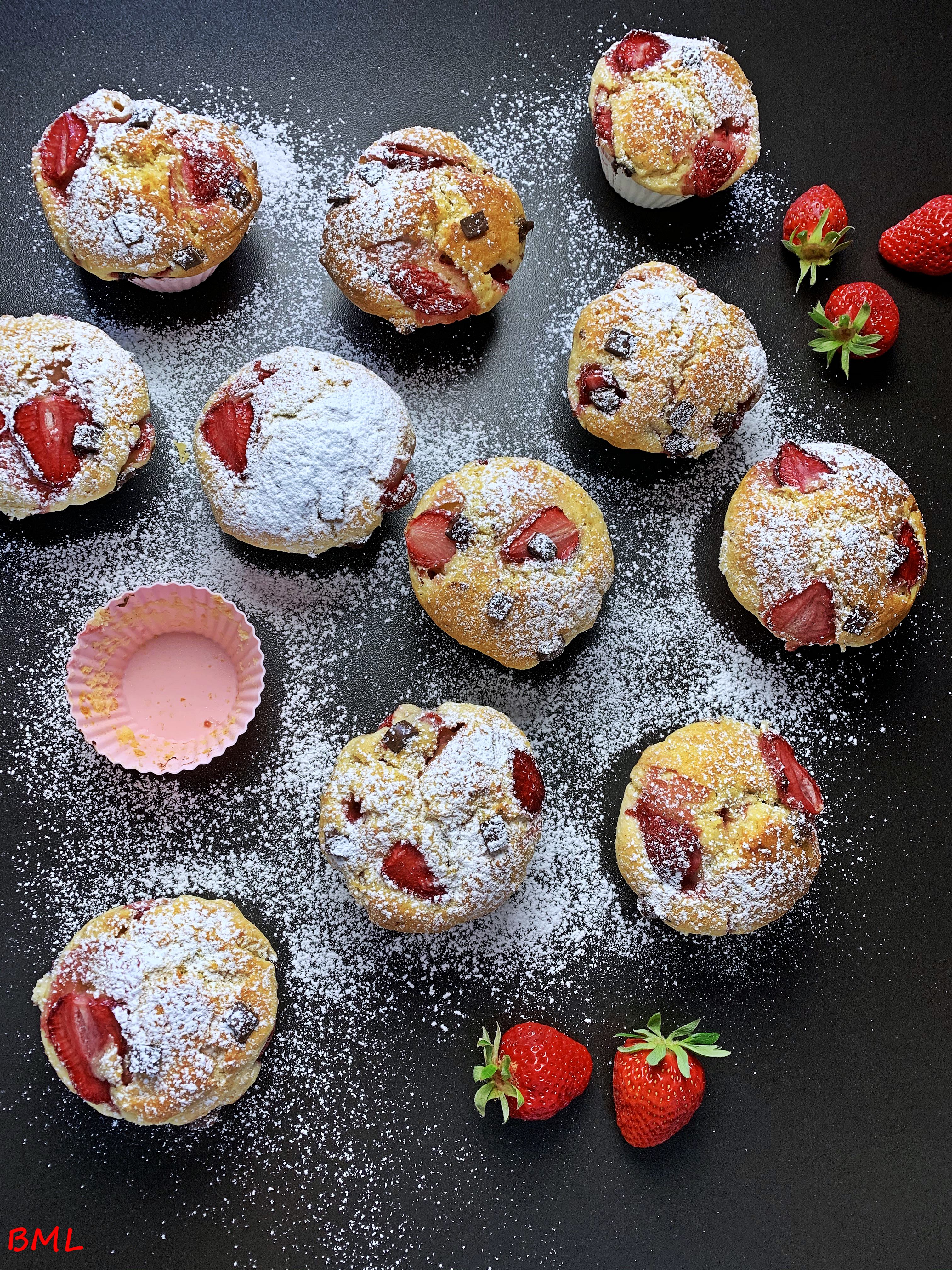 Frischkäse-Muffins mit Erdbeeren…locker, fruchtig und lecker | Backen ... Frischkäse-Muffins mit Erdbeeren…locker, fruchtig und lecker | Backen ...