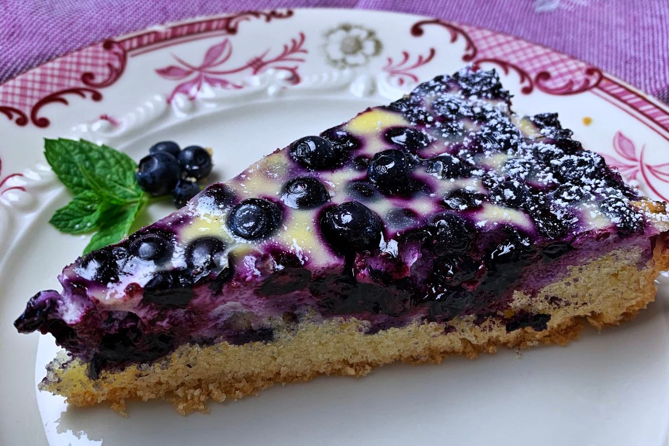Blaubeerkuchen Mit Schmand