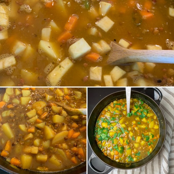 Kartoffel-Linsen-Curry