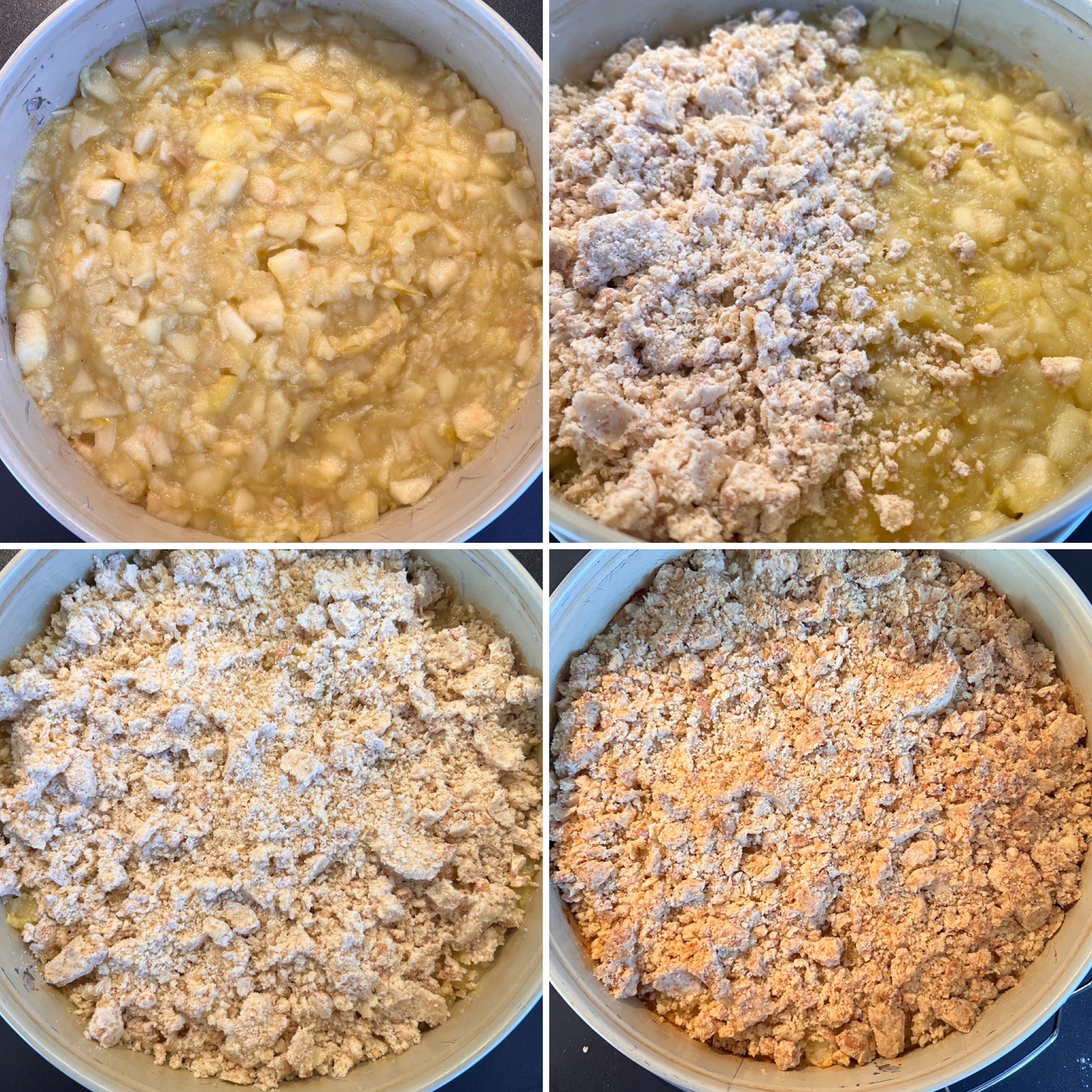 Apfelstreusel