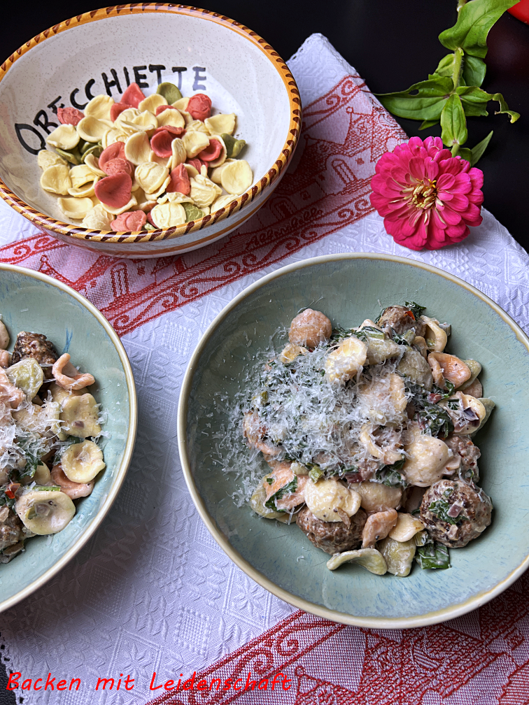 Orecchiette hackbällchen (4)